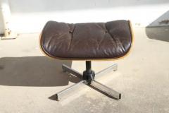 Charles Ray Eames Eames Miller Selig Lounge Chair and Ottoman Plycraft - 3708065