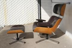 Charles Ray Eames Eames Miller Selig Lounge Chair and Ottoman Plycraft - 3708066