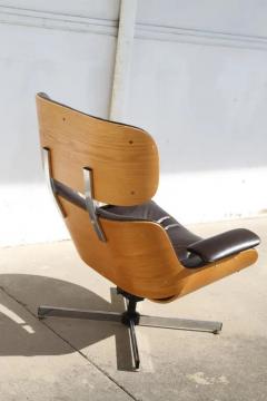 Charles Ray Eames Eames Miller Selig Lounge Chair and Ottoman Plycraft - 3708076