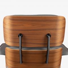 Charles Ray Eames Eames Tall Lounge Chair Ottoman in Smoke Leather Walnut by Herman Miller - 4220061