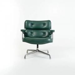 Charles Ray Eames Eames Time Life Lobby Lounge Chair ES105 in Forest Green Leather - 3414159