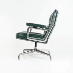 Charles Ray Eames Eames Time Life Lobby Lounge Chair ES105 in Forest Green Leather - 3414165