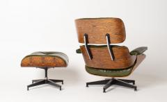 Charles Ray Eames Early 3rd Generation Eames Lounge Chair and Ottoman in Brazilian Rosewood - 4440522