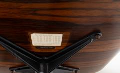 Charles Ray Eames Early 3rd Generation Eames Lounge Chair and Ottoman in Brazilian Rosewood - 4440508