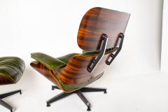 Charles Ray Eames Early 3rd Generation Eames Lounge Chair and Ottoman in Brazilian Rosewood - 4440527