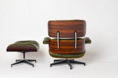 Charles Ray Eames Early 3rd Generation Eames Lounge Chair and Ottoman in Brazilian Rosewood - 4440533