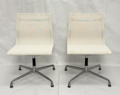 Charles Ray Eames Pair Eames Aluminum Group Swivel Chairs for Herman Miller Vitra Italy - 4711768