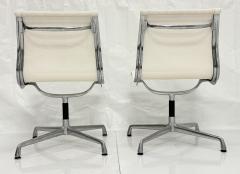 Charles Ray Eames Pair Eames Aluminum Group Swivel Chairs for Herman Miller Vitra Italy - 4711770