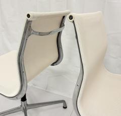 Charles Ray Eames Pair Eames Aluminum Group Swivel Chairs for Herman Miller Vitra Italy - 4711774