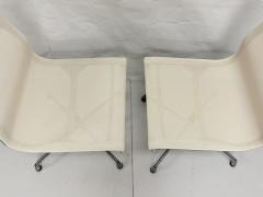 Charles Ray Eames Pair Eames Aluminum Group Swivel Chairs for Herman Miller Vitra Italy - 4711777