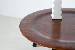 Charles Ray Eames Pair of coffee tables with rosewood top and ebonized wood legs  - 2988573