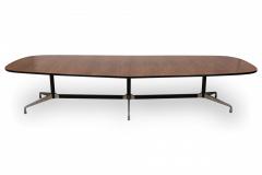 Charles Ray Eames Ray and Charles Eames for Herman Miller Rosewood and Aluminum Conference Table - 2793983