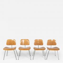 Charles Ray Eames Set of 4 First Edition Eames Evans DCM Chairs - 3292310