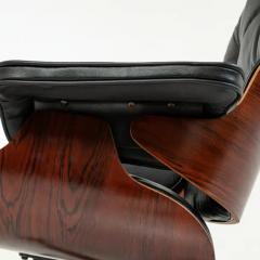 Charles Ray Eames Very First Generation 1956 Eames Lounge Chair 670 and Spinning Ottoman 671 - 3261306