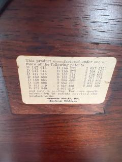 Charles Ray Eames Vintage 1st Generation Eames Lounge Chair Ottoman in Brazilian Rosewood - 4117072