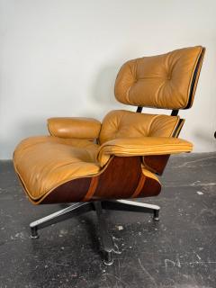Charles Ray Eames Vintage 2nd Generation Eames Lounge Chair Ottoman in Brazilian Rosewood - 4117102