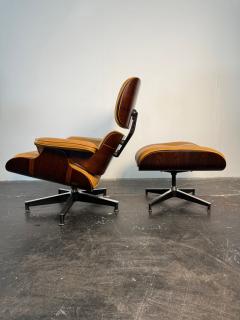 Charles Ray Eames Vintage 2nd Generation Eames Lounge Chair Ottoman in Brazilian Rosewood - 4117107