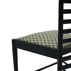 Charles Rennie Mackintosh Mackintosh Pair Of Ash Wood And Cotton 292 Hill House 1 Chairs Italy 60s - 862803