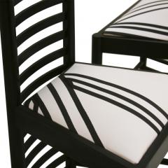 Charles Rennie Mackintosh Mid Century Modern Mackintosh 292 Hill House 1 Italian Pair of Ashwood Chairs - 1165758