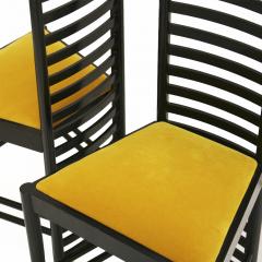 Charles Rennie Mackintosh Mid Century Modern Mackintosh 292 Hill House 1 Italian Pair of Ashwood Chairs - 1165777