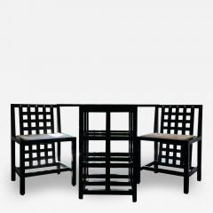 Charles Rennie Mackintosh Set of Charles Rennie Mackintosh for Cassina DS 2 Table and Candida DS3 Chairs - 2665499