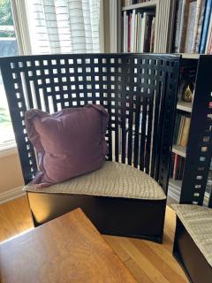 Charles Rennie Mackintosh Vintage Willow Chairs by Charles R MacKintosh for Cassina 1980s - 4644531