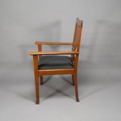 Charles Robert Ashbee C R Ashbee for the Guild of Handicraft A Rare Arts Crafts Oak Armchair - 4182804