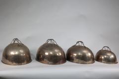 Charles Robert Ashbee CR Ashbee Guild of Handicrafts Set of Four Silver Plated Meat Covers One Other - 4187744