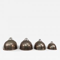 Charles Robert Ashbee CR Ashbee Guild of Handicrafts Set of Four Silver Plated Meat Covers One Other - 4205667