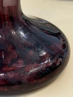 Charles Schneider Art Deco Amarantes Glass Vase by Le Verre Francais - 4737203