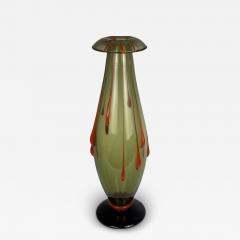 Charles Schneider Art Deco French Light Green Vase by Charles Schneider - 3993535