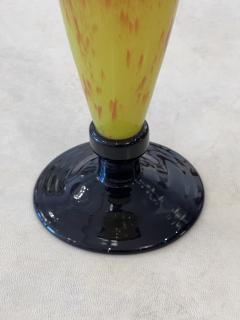 Charles Schneider Art Deco Glass Vase by Charles Schneider - 3480177