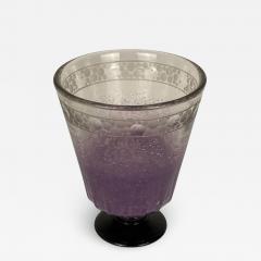 Charles Schneider Art Deco Lilac Glass Vase by Charles Schneider - 2339054