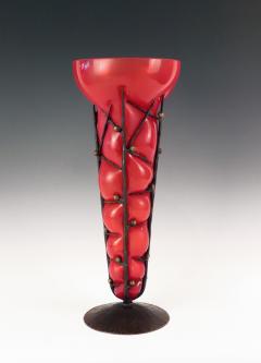 Charles Schneider Art Deco Reticulated Vase by Charles Schneider - 3860758