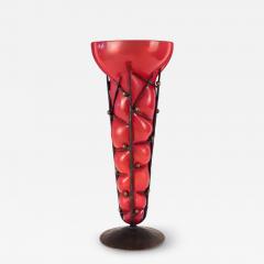 Charles Schneider Art Deco Reticulated Vase by Charles Schneider - 3863256