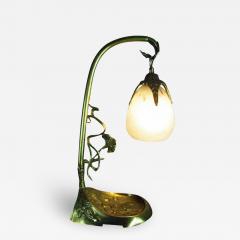 Charles Schneider French Art Nouveau desk table lamp Charles Schneider France C 1920 - 2144972