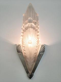 Charles Schneider Pair of French Art Deco Sconces by Schneider LU161925722653 - 3941916