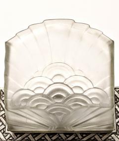 Charles Schneider Pair of French Art Deco Wall Sconces Signed by Schneider - 3942396