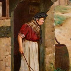 Charles Spencelayh Antique English figurative oil painting by Charles Spencelayh - 4247655
