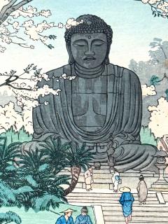 Charles William Bartlett Japanese Woodblock Print Kamakura by Charles William Bartlett - 4613503