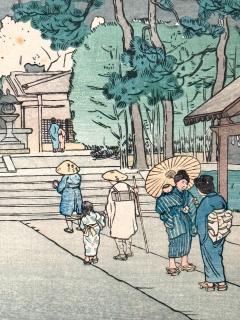 Charles William Bartlett Japanese Woodblock Print Kamakura by Charles William Bartlett - 4613505