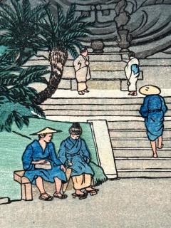 Charles William Bartlett Japanese Woodblock Print Kamakura by Charles William Bartlett - 4613507