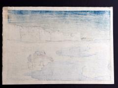 Charles William Bartlett Rare Woodblock Print the Tartar Wall Peking by Charles William Bartlett - 4235663