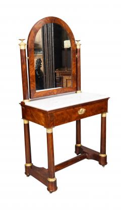 Charles X Mahogany And Ormolu Mounted Dressing Table - 4222335