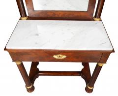 Charles X Mahogany And Ormolu Mounted Dressing Table - 4222344