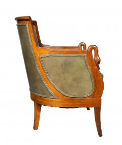 Charles X Mahogany Bergere - 4723223