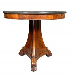 Charles X Mahogany Center Table - 4239220