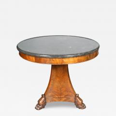 Charles X Mahogany Center Table - 4250101