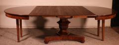 Charles X Mahogany Dining Room Table Early 19th Century - 3286782