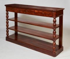 Charles X Mahogany Four Tier Serving Etagere - 1647566